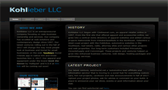 Desktop Screenshot of kohlieber.com